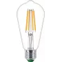 Philips Filament Birne Klar 60 W ST64 E27, 4 W, 60 W, E27, 840 lm, 50000 h, blanco cálido