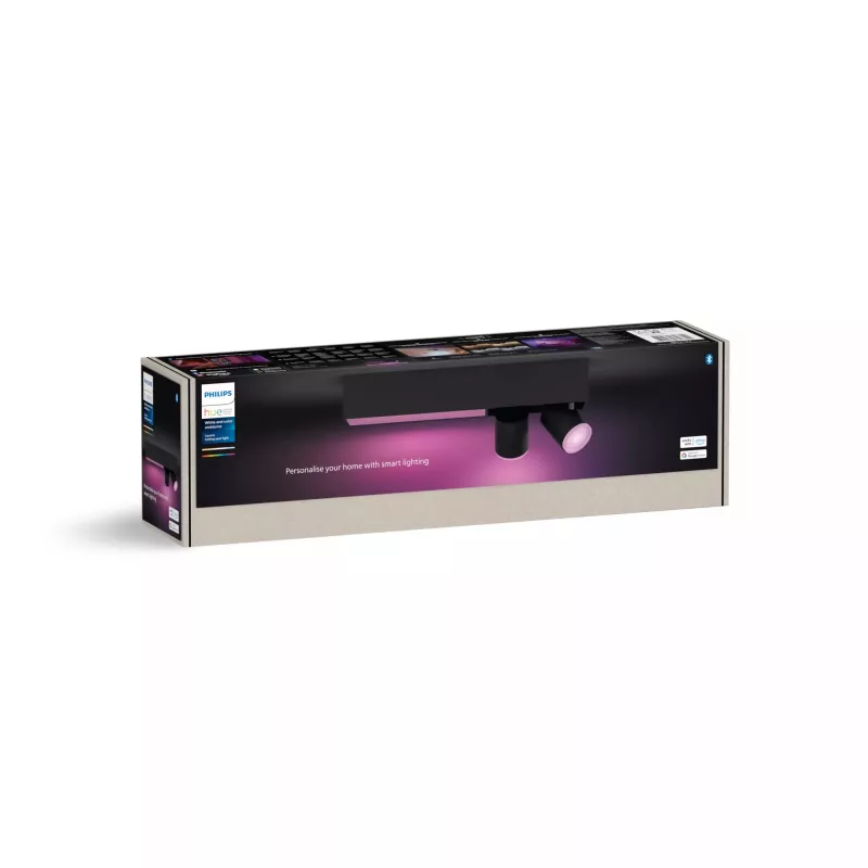Philips Hue White and colour ambience Centris lámpara de techo 2 focos