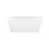 Philips Aurelle lámpara de panel cuadrada, lámpara de techo inteligente, Bluetooth/Zigbee, blanco, LED, aluminio, variable