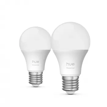 Philips Hue White and colour ambience Essential A60 – E27 bombilla inteligente – 806 lm – 8W – pack de 2