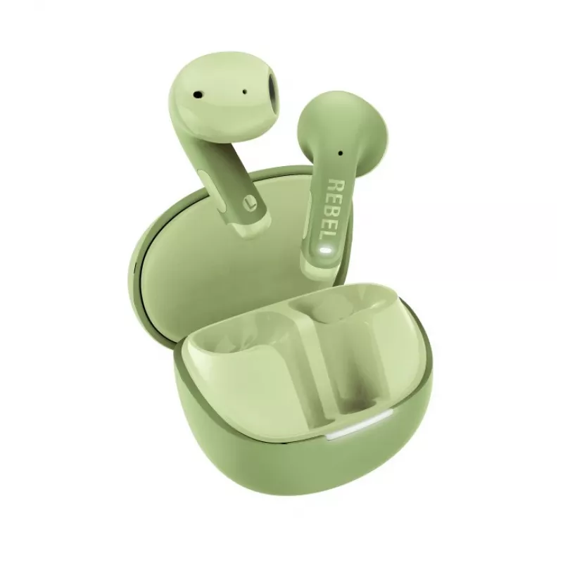 Hama Twins Core 2 headset True Wireless Stereo (TWS) auriculares de botón llamadas/música USB Type-C Bluetooth verde
