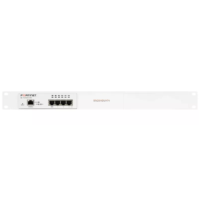 Rackmount IT 1U Rackmount para FortiGate 30G Serie RM-FR-T28 — 1U, Kit de raíles frontales