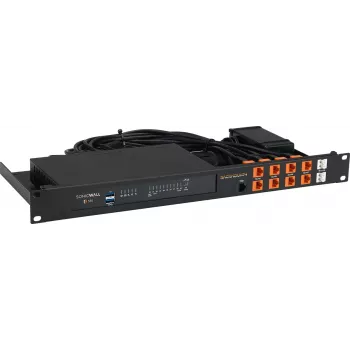 Rackmount IT Kit de rack para SonicWall TZ570W RM-SW-T12 1U – Montaje en rack 1U compatible