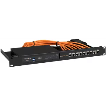 Rackmount IT Soporte de rack para SonicWall TZ270W TZ370W TZ470W (Modelo RM-SW-T11I) apantallado