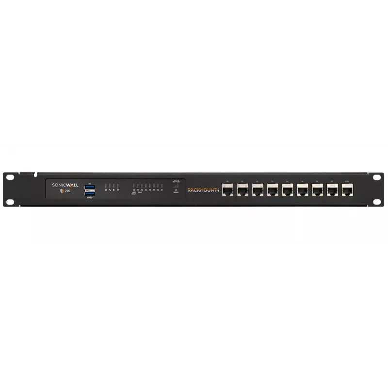 Rackmount IT Soporte de rack para SonicWall TZ270W TZ370W TZ470W (Modelo RM-SW-T11I) apantallado