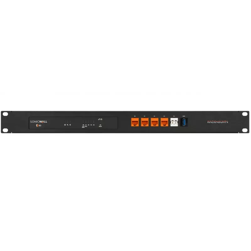 Kit de rack 1U para SonicWall TZ80 de rackmount it RM-SW-T14 — Kit de montaje 1U para SonicWall TZ80 Appliance