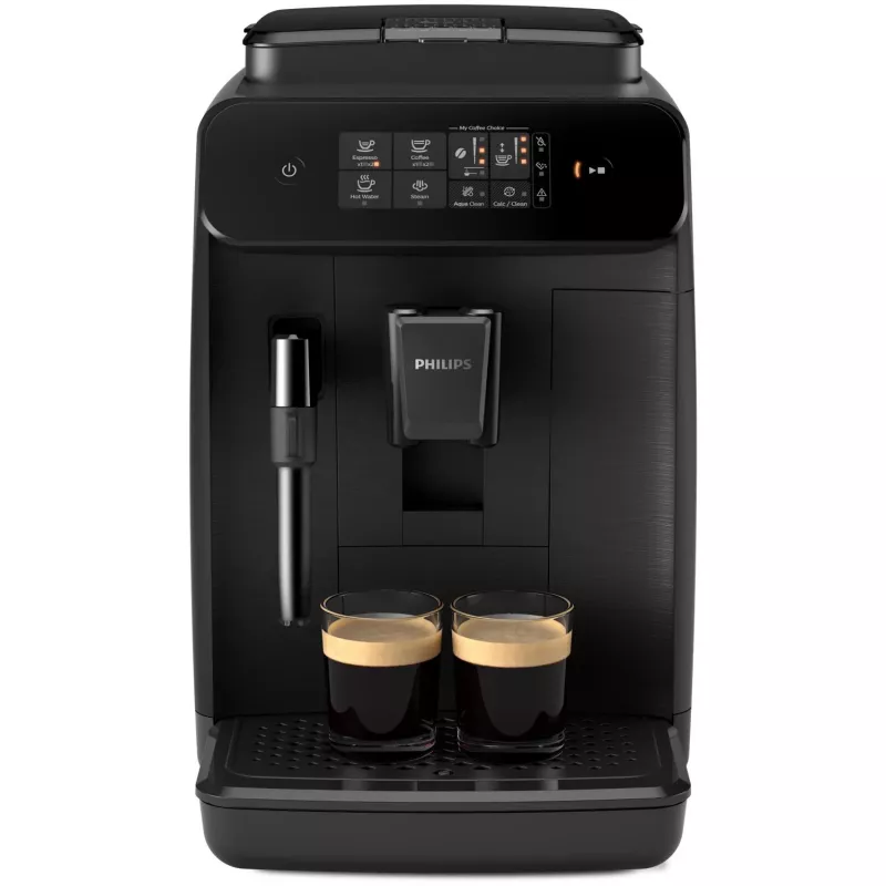 Máquina de espresso Philips 800 Serie EP0820/00 — superautomática, depósito de 1,8 L, molinillo cerámico integrado 275 g, 15 bar, negra