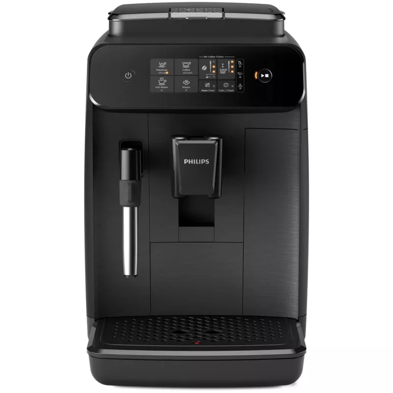 Máquina de espresso Philips 800 Serie EP0820/00 — superautomática, depósito de 1,8 L, molinillo cerámico integrado 275 g, 15 bar, negra
