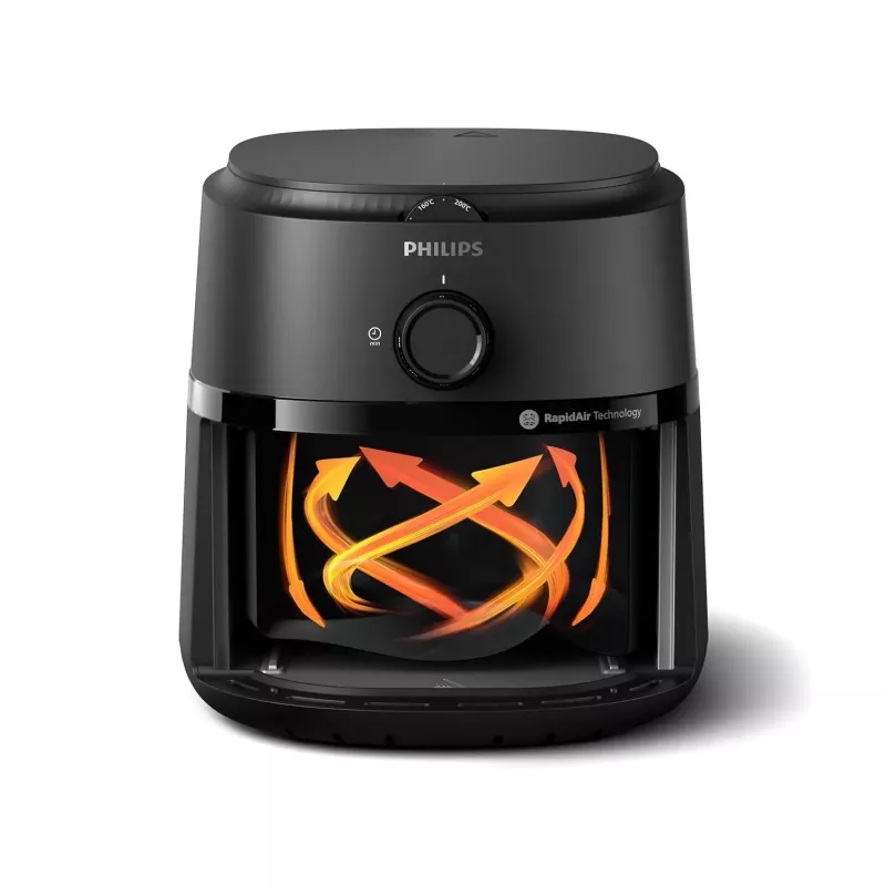 Freidora de aire Philips 1000 Serie NA110/00 3,2 l 1300 W negra