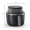 Freidora de aire Philips 3000 Series Ovi XL NA341/00 – freidora de aire de sobremesa RapidAir Plus