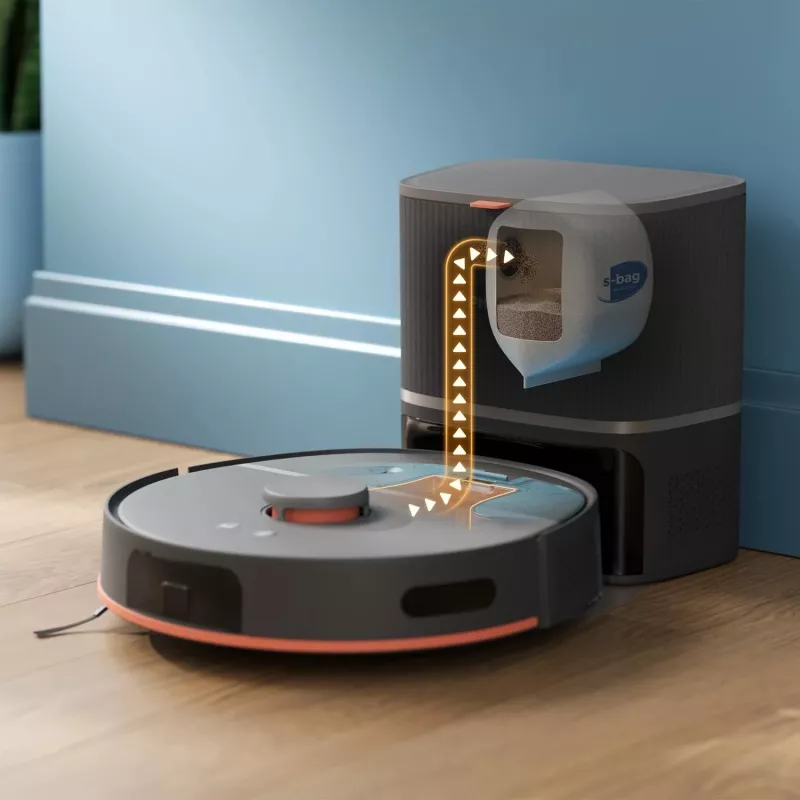 Philips XU5100/10 robot aspirador, bolsa de polvo 0,26 L, Li-Ion 4800 mAh, 200 min. de autonomía, 98 mm de altura