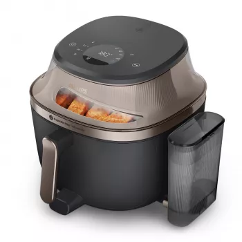Philips 5000 series NA547/07 freidora individual 7,2 L de pie 2000 W freidora de aire negra, dorada