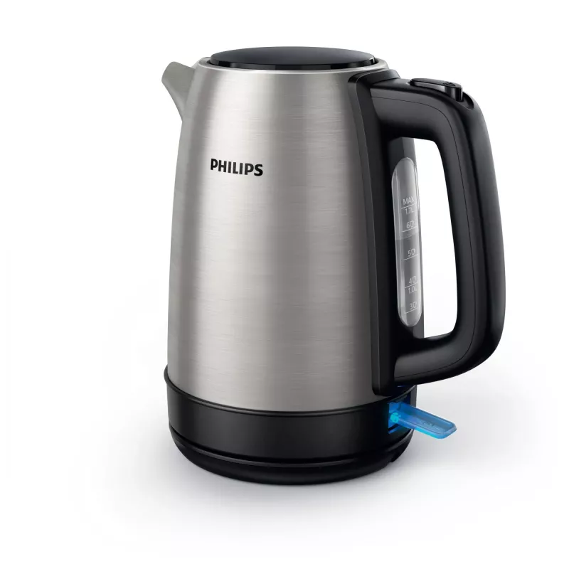 Philips Daily Collection HD9350/94 hervidor de agua 1,7 l 2020 W negro, acero inoxidable