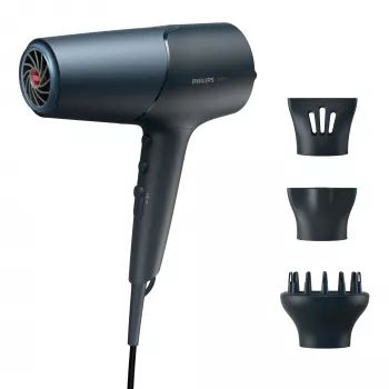 Philips 5000 series BHD512/20 secador de pelo, azul, anilla de sujeción, 2300 W, 220-240 V