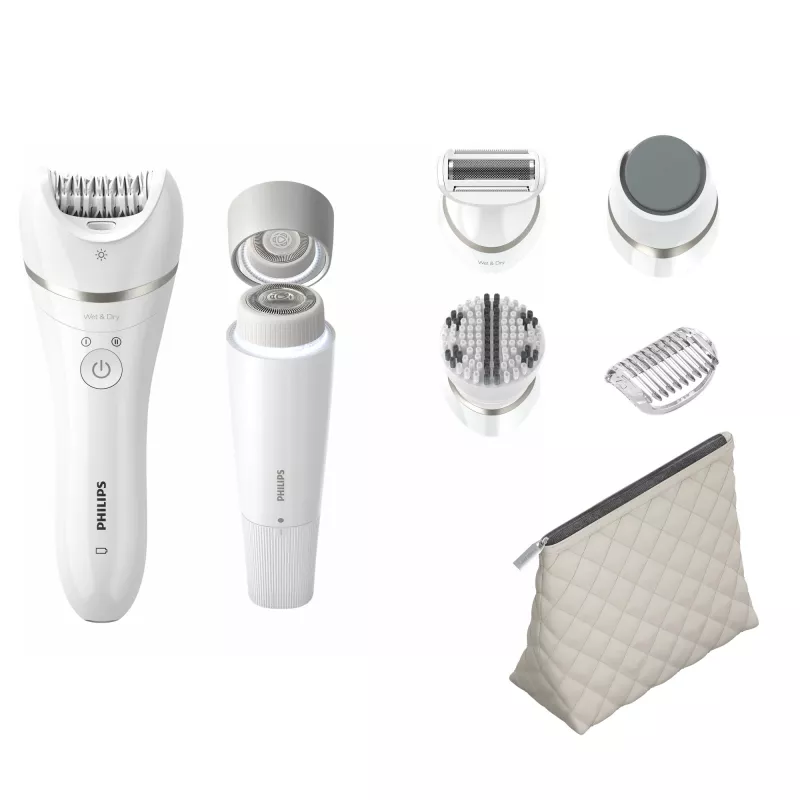 Philips Beauty Set Series 9000 BRE770/92 cuerpo completo 32 pinzas