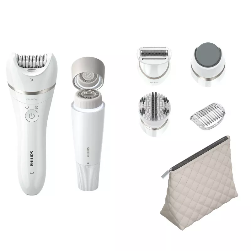 Philips Beauty Set Series 9000 BRE770/92 cuerpo completo 32 pinzas