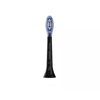 Cabezales de cepillo de dientes Philips Premium Gum Care HX9055/88 — pack de 5 uds., negro, recambio cada 3 meses