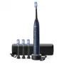 Cepillo de dientes sónico recargable Philips serie 7100 HX7423/08 — batería de iones de litio integrada, 4 cabezales, Daily Care/Gum Care/Sensitive