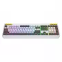HATOR Icefall Teclado gaming USB QWERTY US-English blanco Full-Size RGB LED
