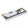 HATOR Icefall Teclado gaming USB QWERTY US-English blanco Full-Size RGB LED