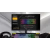 HATOR Icefall Teclado gaming USB QWERTY US-English blanco Full-Size RGB LED