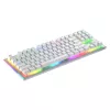 HATOR Gravity X TKL Teclado gaming USB QWERTY US English blanco
