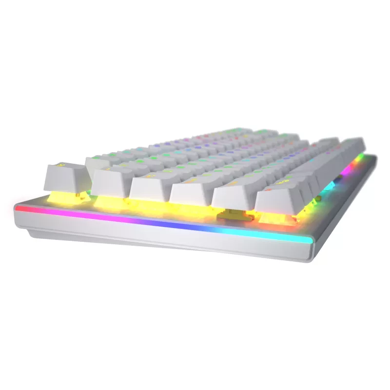HATOR Gravity X TKL Teclado gaming USB QWERTY US English blanco