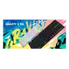 HATOR Gravity X TKL Teclado gaming USB QWERTY US English blanco