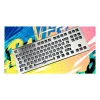 HATOR Gravity X TKL Teclado gaming USB QWERTY US English blanco