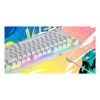 HATOR Gravity X TKL Teclado gaming USB QWERTY US English blanco