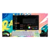 HATOR Gravity X TKL Teclado gaming USB QWERTY US English blanco