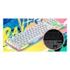 HATOR Gravity X TKL Teclado gaming USB QWERTY US English blanco