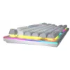 HATOR Gravity TKL Teclado gaming USB QWERTY US English blanco