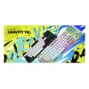 HATOR Gravity TKL Teclado gaming USB QWERTY US English blanco