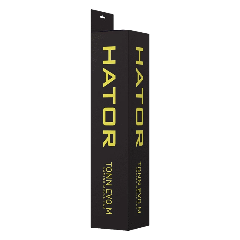 HATOR Tonn EVO M Alfombrilla gaming negra