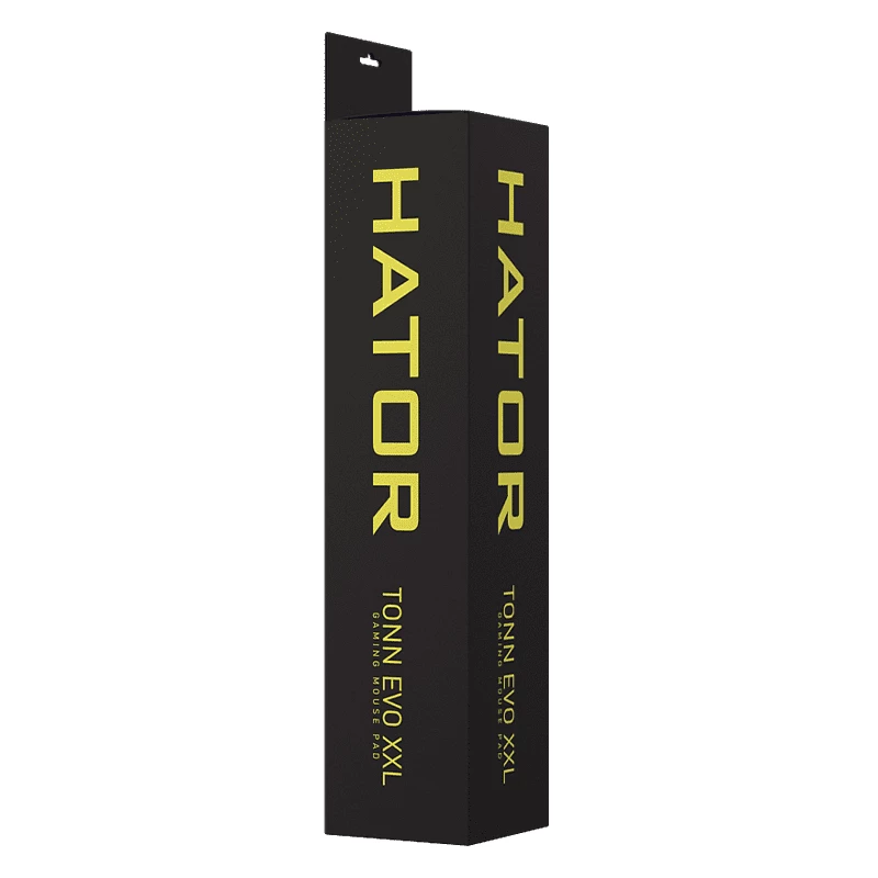 HATOR Tonn EVO XXL Alfombrilla gaming negra