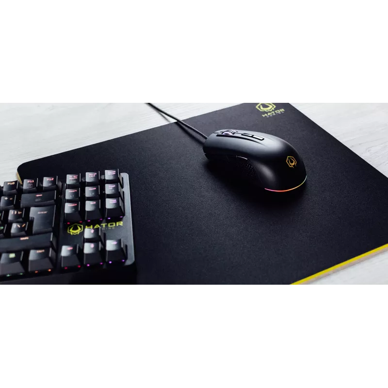 HATOR Tonn L Alfombrilla gaming negra