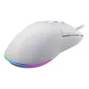 Ratón HATOR Pulsar 3 Optical amarillo 12000 DPI 6 botones blanco