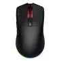 HATOR Pulsar 3 Wireless, negro — switches ópticos amarillos 100M PixArt PMW 3311 (HTM630)