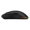 HATOR Pulsar 3 Wireless, negro — switches ópticos amarillos 100M PixArt PMW 3311 (HTM630)