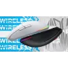 HATOR Pulsar 3 Wireless, negro — switches ópticos amarillos 100M PixArt PMW 3311 (HTM630)