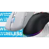 HATOR Pulsar 3 Wireless, negro — switches ópticos amarillos 100M PixArt PMW 3311 (HTM630)