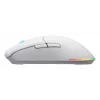 HATOR Pulsar 3 Wireless, blanco — switches ópticos amarillos 100M PixArt PMW 3311 (HTM631)