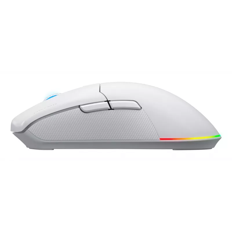 HATOR Pulsar 3 Wireless, blanco — switches ópticos amarillos 100M PixArt PMW 3311 (HTM631)