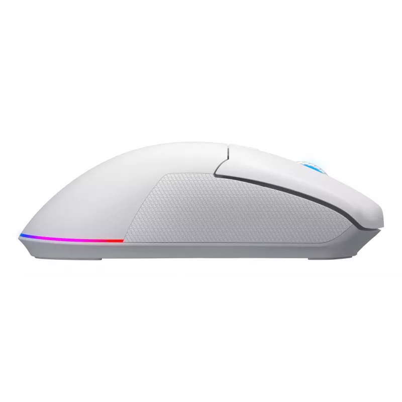 HATOR Pulsar 3 Wireless, blanco — switches ópticos amarillos 100M PixArt PMW 3311 (HTM631)