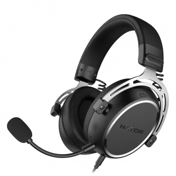 HATOR HYPERGANG 3 Hi-Res Auriculares con cable diadema gaming USB Type-C / USB Type-A negro
