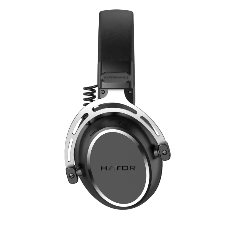 HATOR HYPERGANG 3 Hi-Res Auriculares con cable diadema gaming USB Type-C / USB Type-A negro