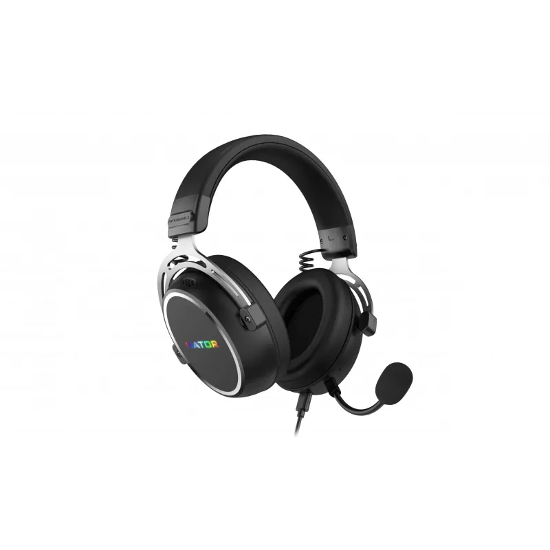 HATOR Hypergang 3 USB Auriculares con cable y sin cables diadema gaming USB Type-C / USB Type-A Bluetooth negro