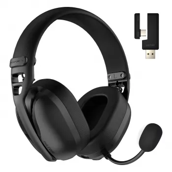 HATOR Hyperpunk 3 Auriculares inalámbricos con cable y sin cables diadema gaming USB Type-C / USB Type-A Bluetooth negro