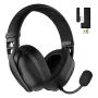 HATOR Hyperpunk 3 Auriculares inalámbricos con cable y sin cables diadema gaming USB Type-C / USB Type-A Bluetooth negro